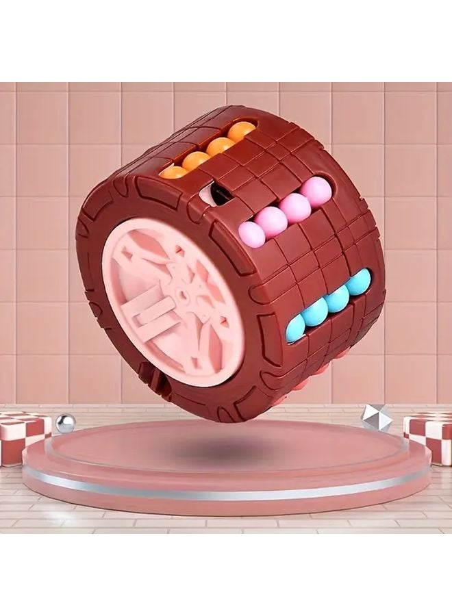 مكعب اللغز ثلاثي الأبعاد "ساق الفول السحري" لعبة أحجية تعليمية حمراء هدية تحدي للعقل - Image 4